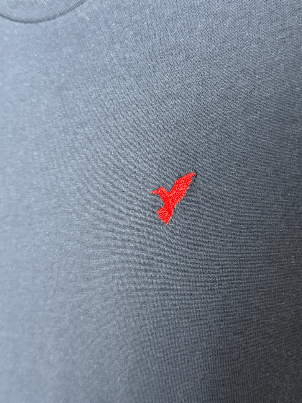 Tričko Pier One Herringbone Sleeve Pánské tričko - modré L