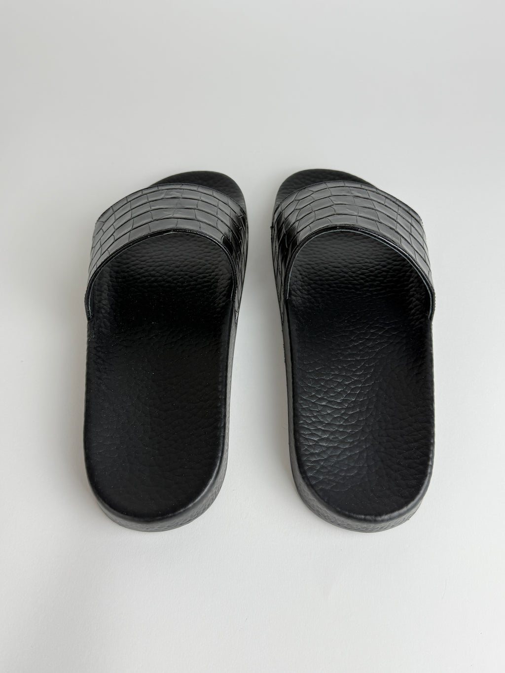 Polo Ralph Lauren Slides  nazouváky s texturou - černé 40,5