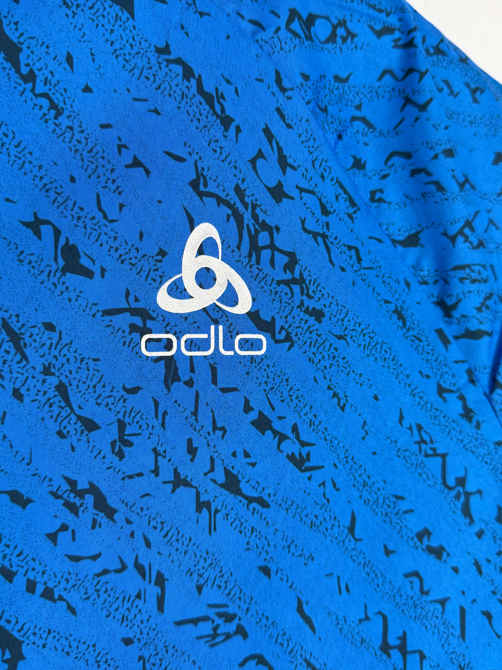 Odlo Essential Light Print Indigo - Pánská sportovní bunda - S