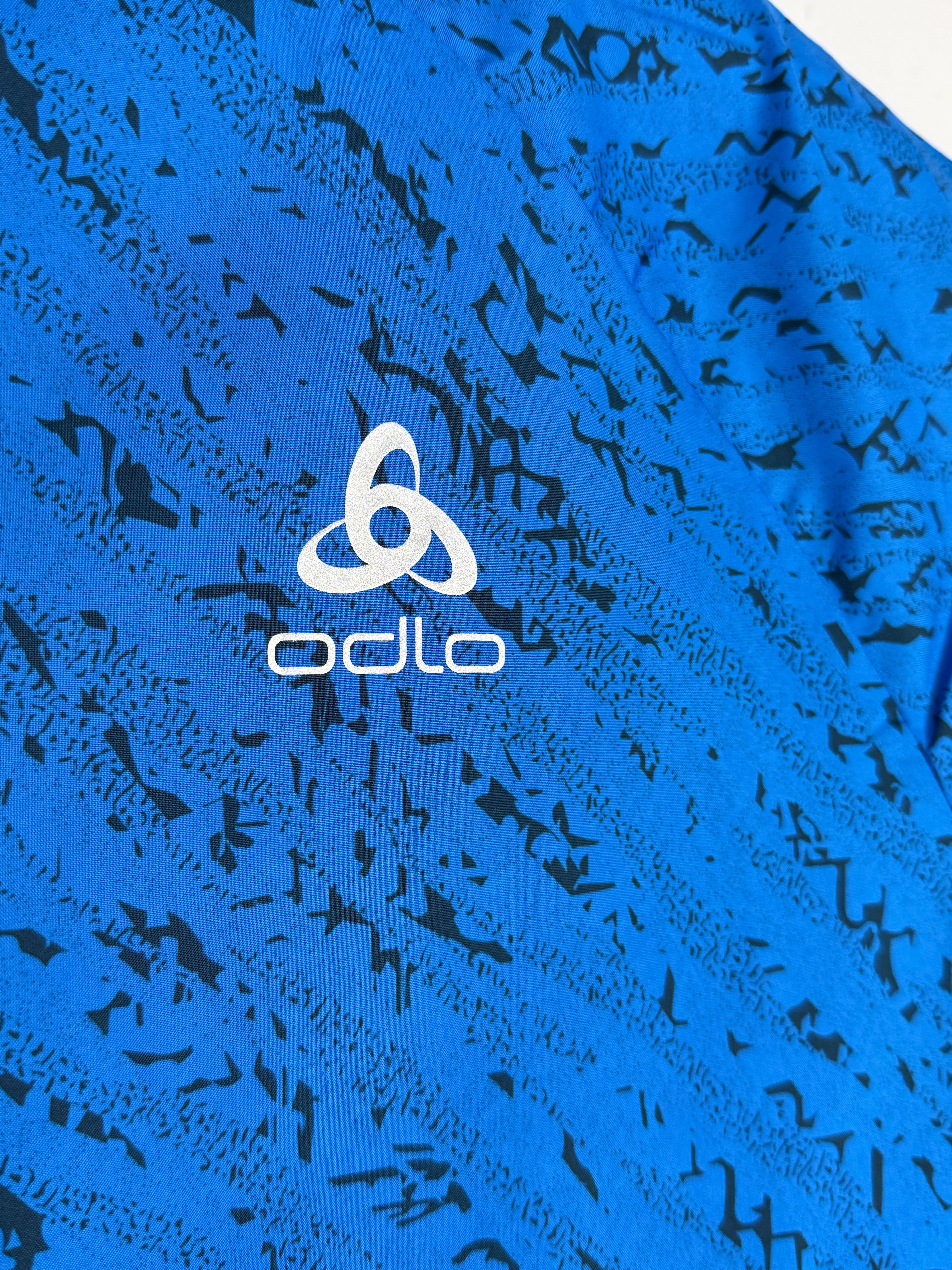 Odlo Essential Light Print Indigo - Pánská sportovní bunda - S