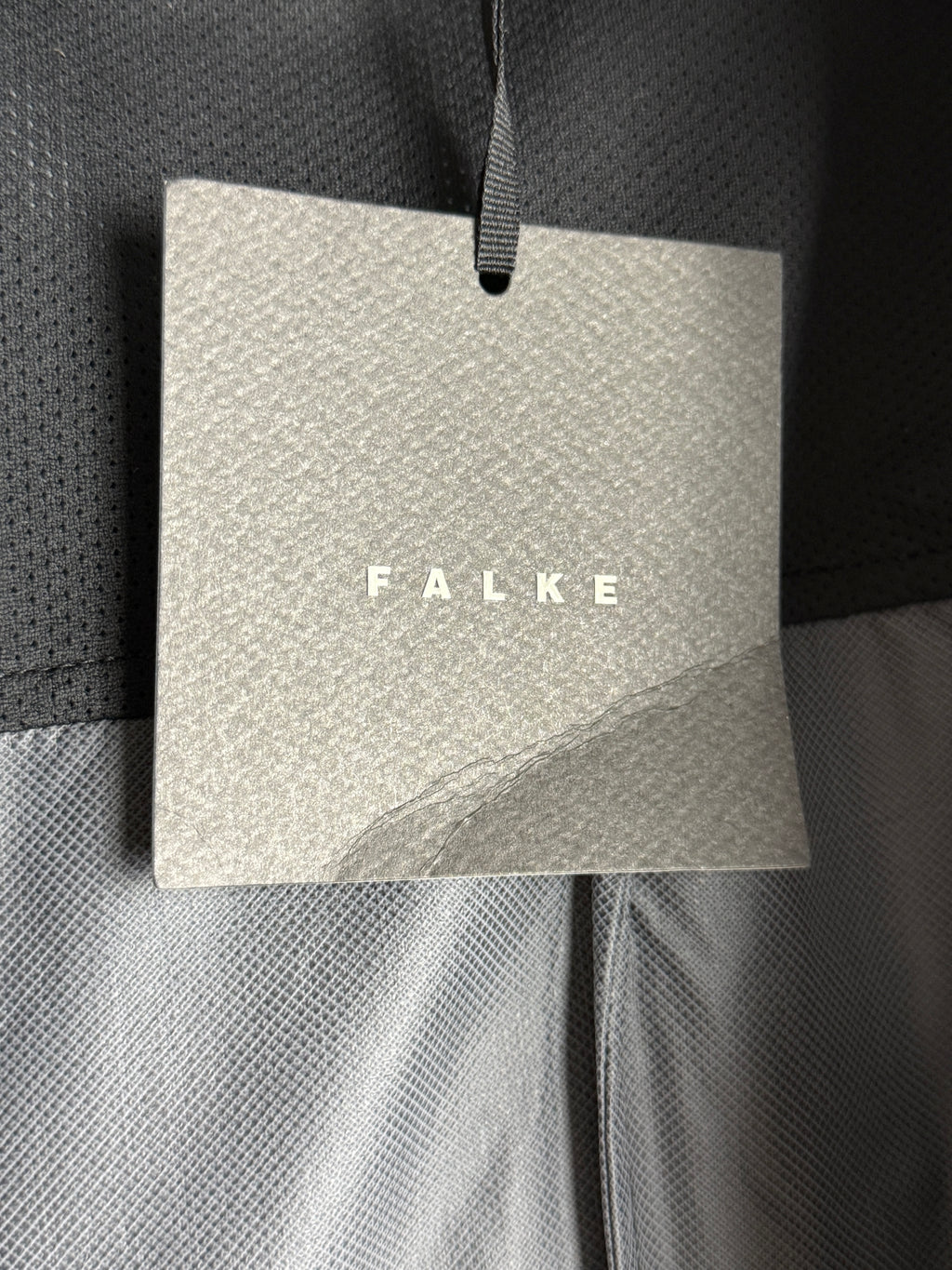 Running Jacket Falke Compass Pánská sportovní bunda - černá L