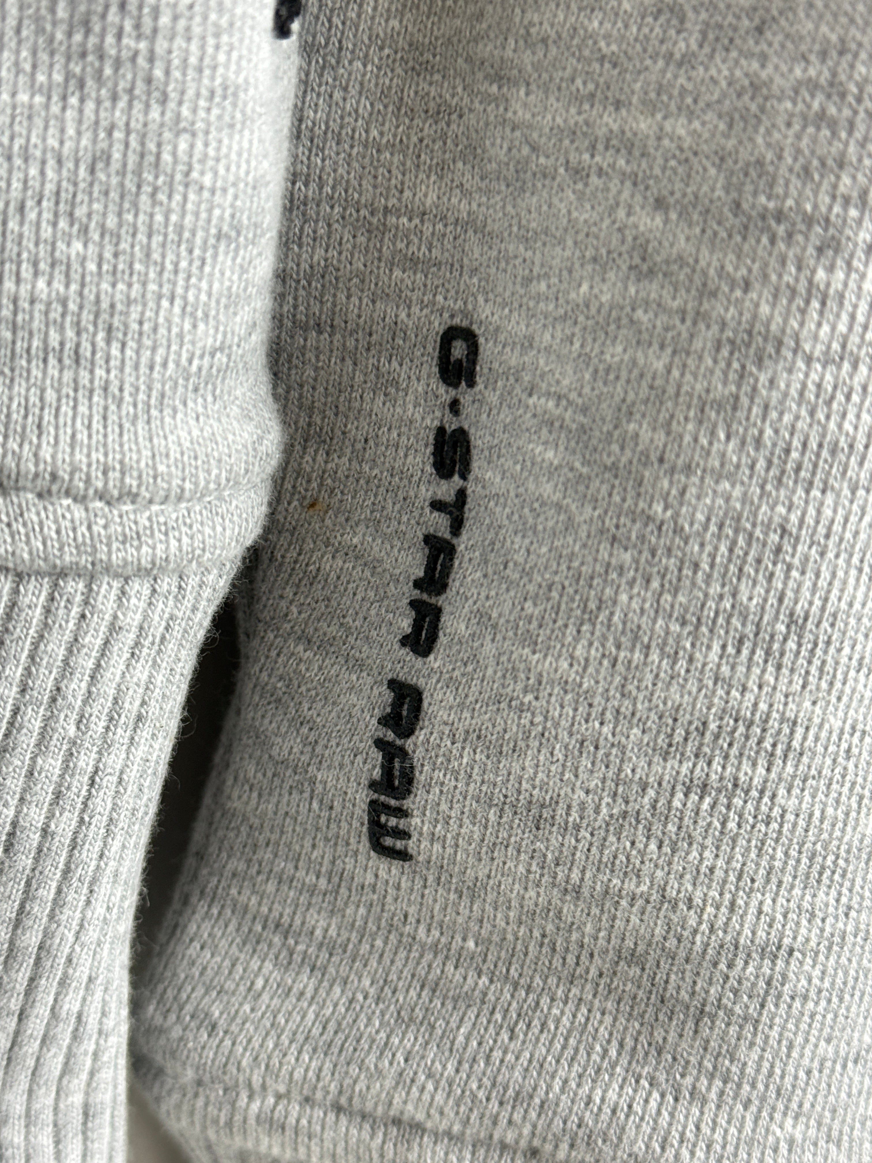 G-Star RAW Graphic Sherland Crew Pánská mikina šedá S