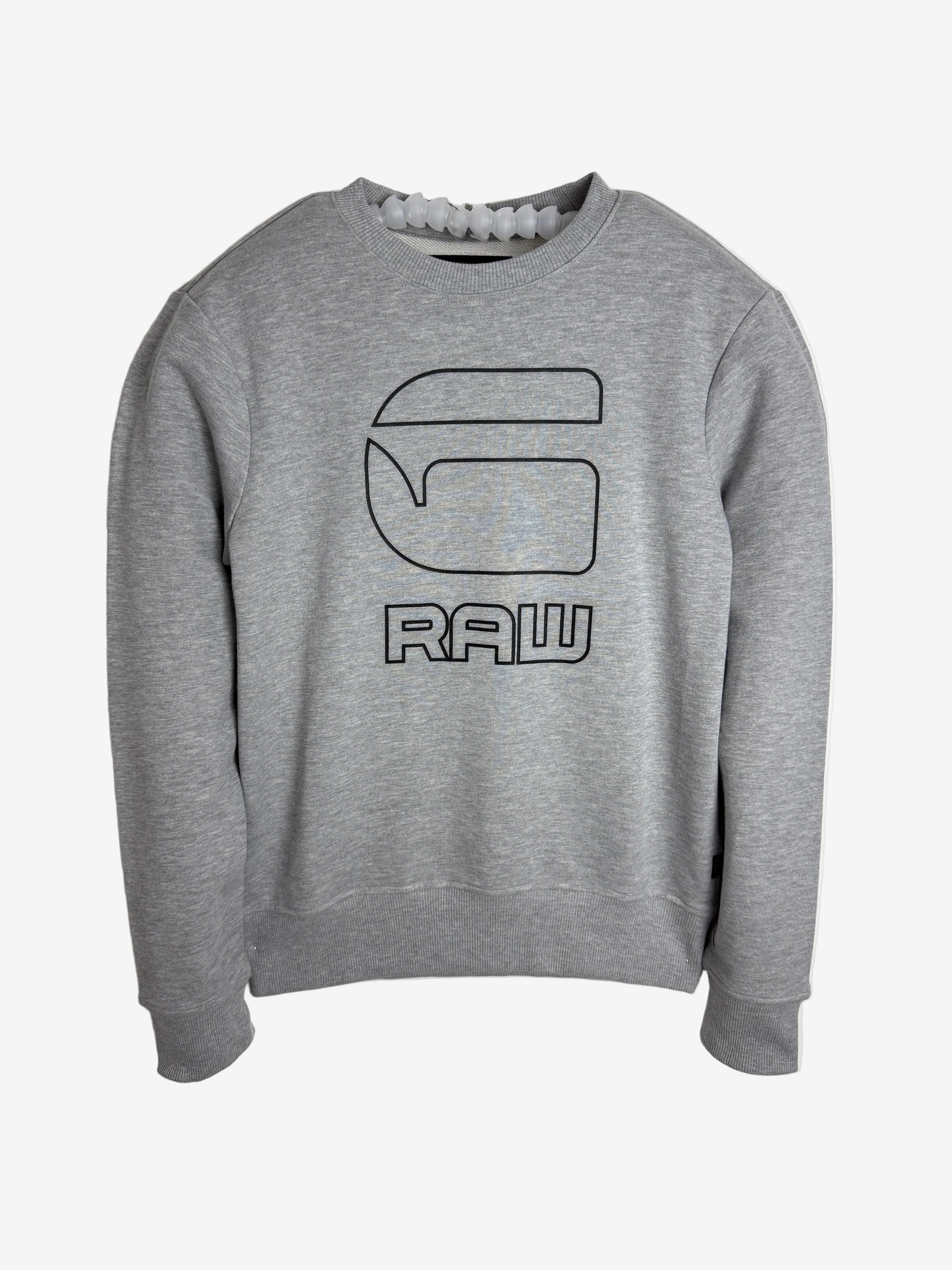 G-Star RAW Graphic Sherland Crew Pánská mikina šedá S