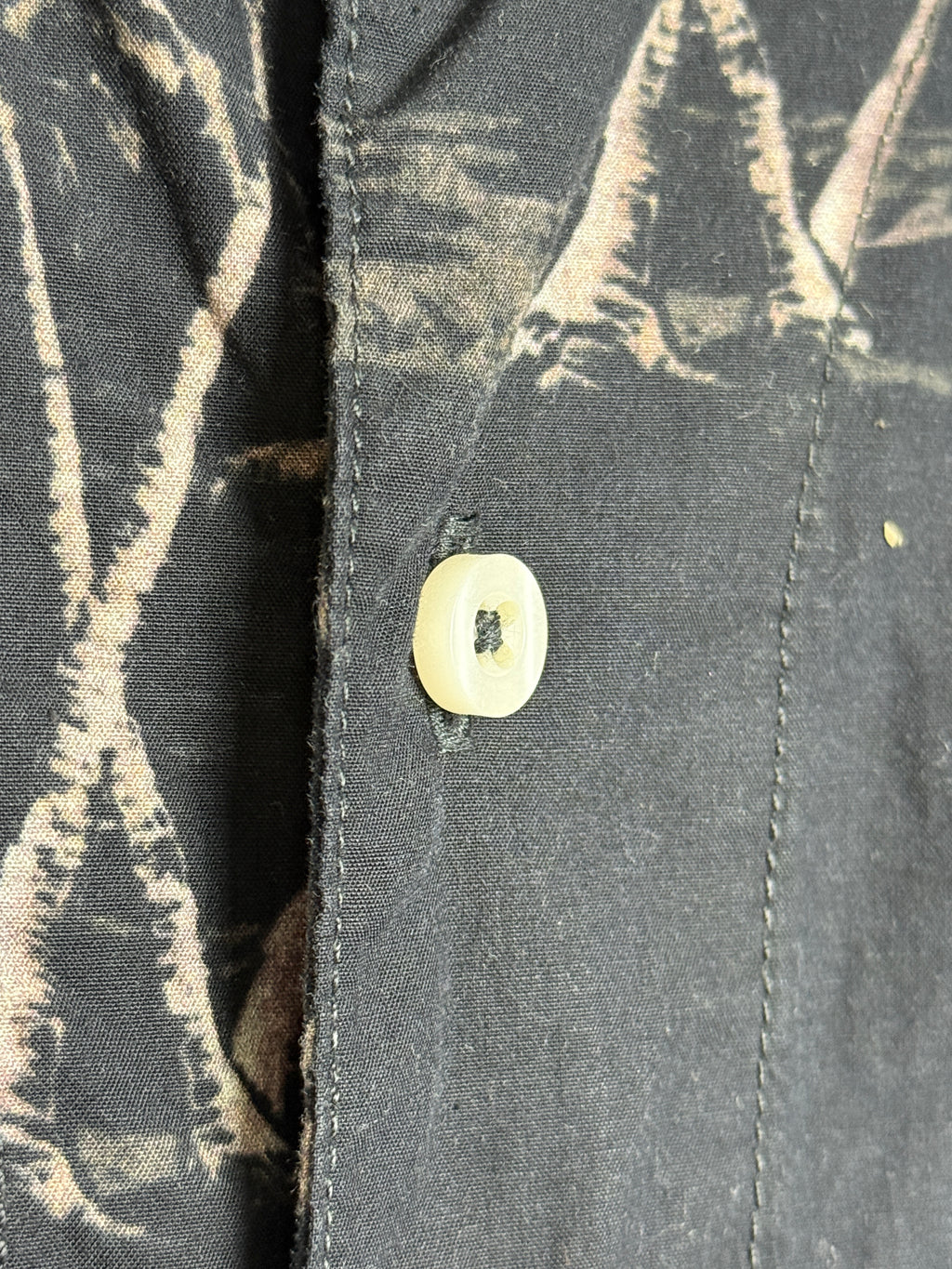 Schott Bengal Black Hawaii Shirt - Pánská košile se vzorem černá L