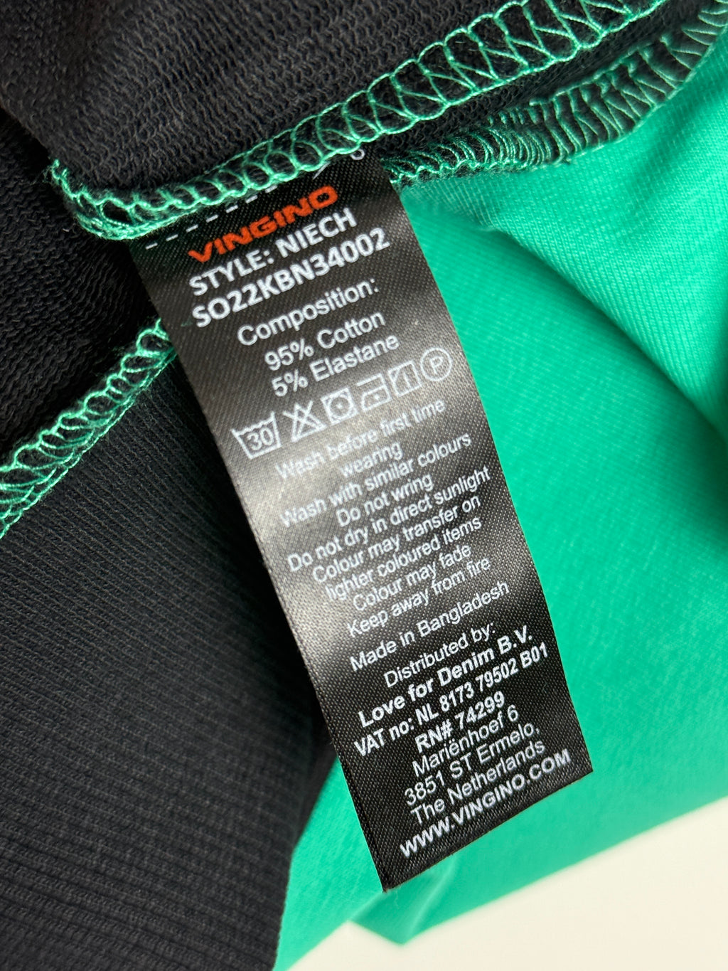 Vingino Yoda Green Kids Crewneck Dětská chlapecká mikina - zelená 8/128