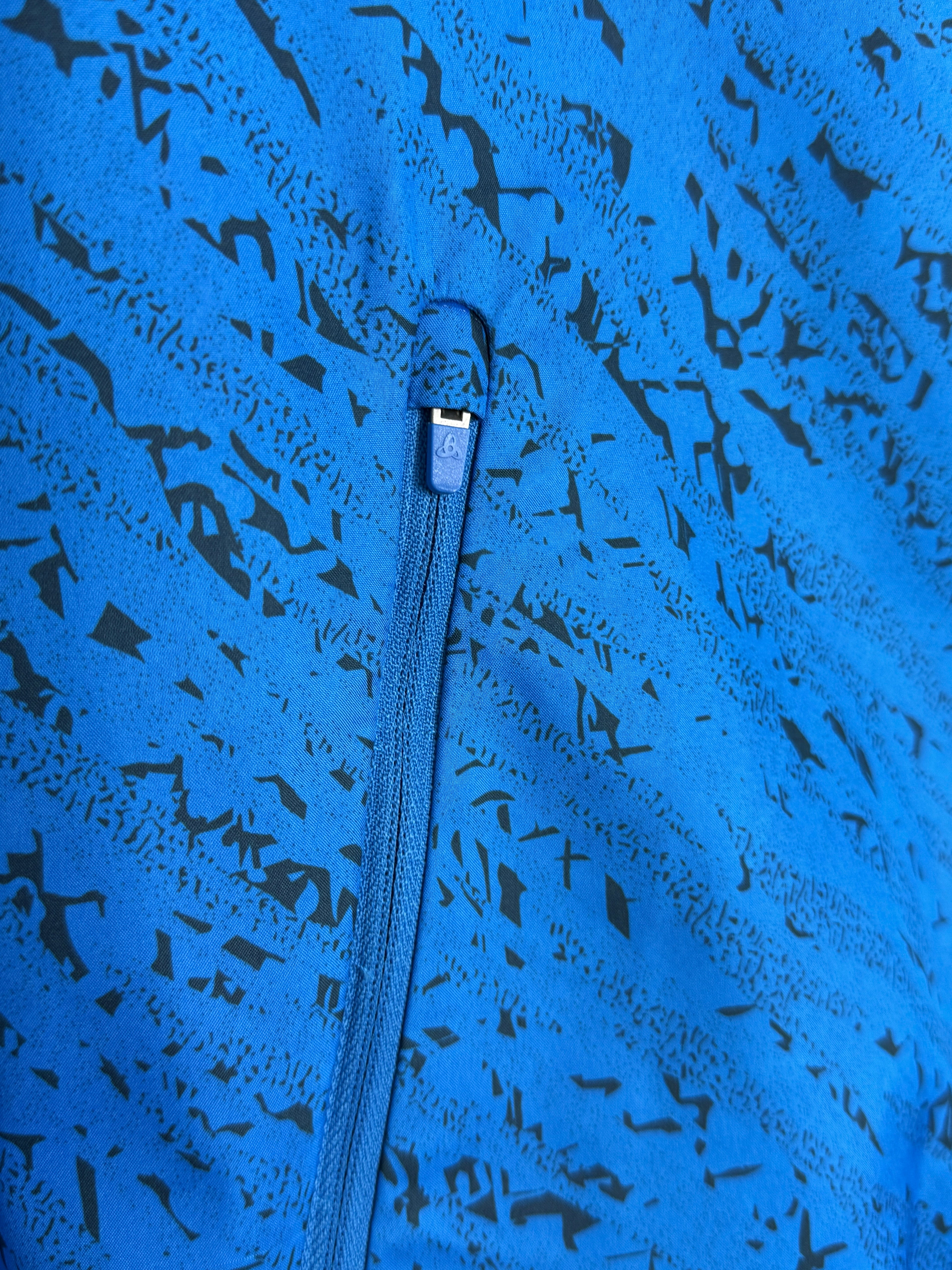 Odlo Essential Light Print Indigo - Pánská sportovní bunda - S