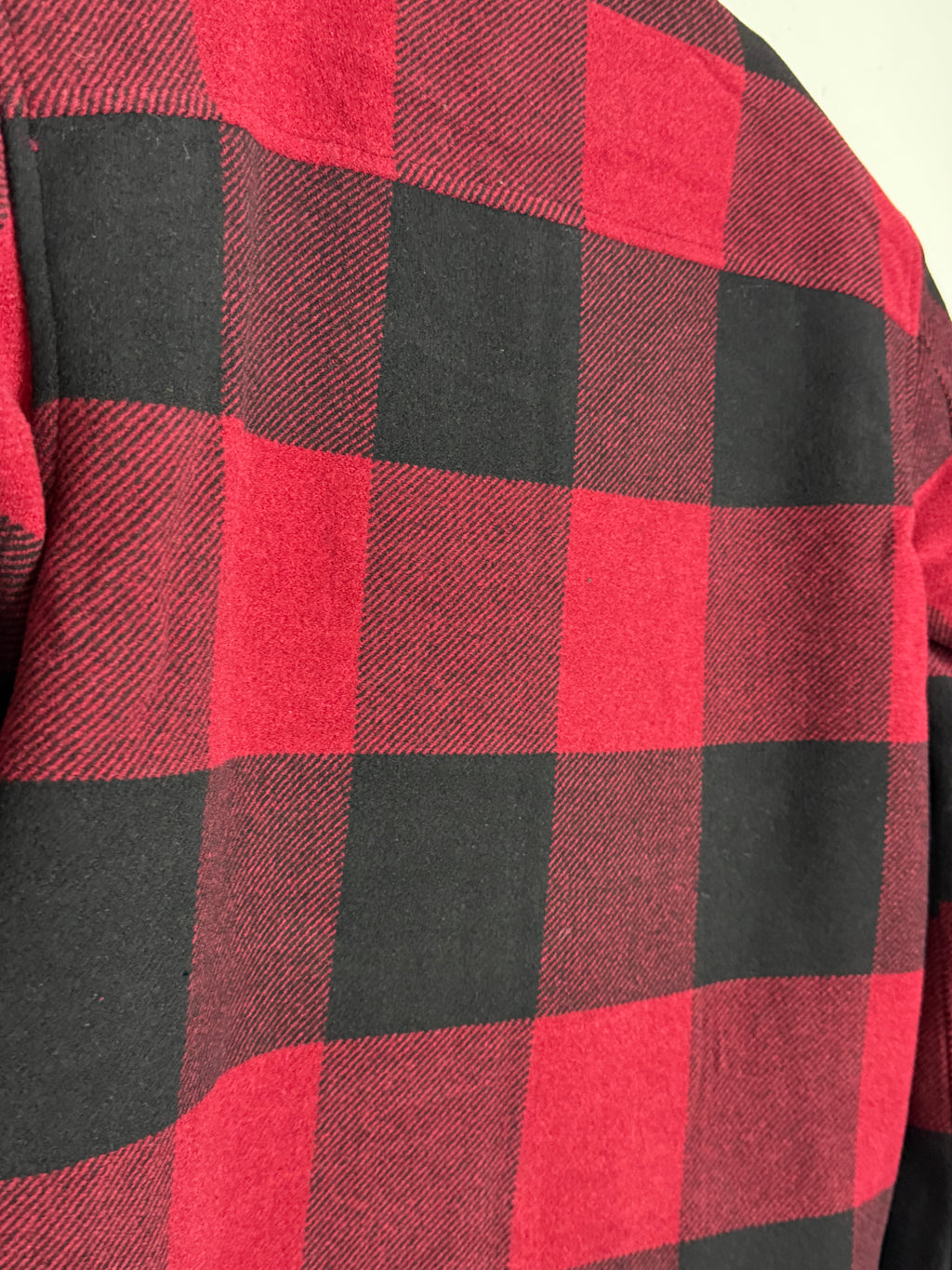 Only & Sons Oberon Check Jacket - Pánská bunda s chlupatým límečkem - S