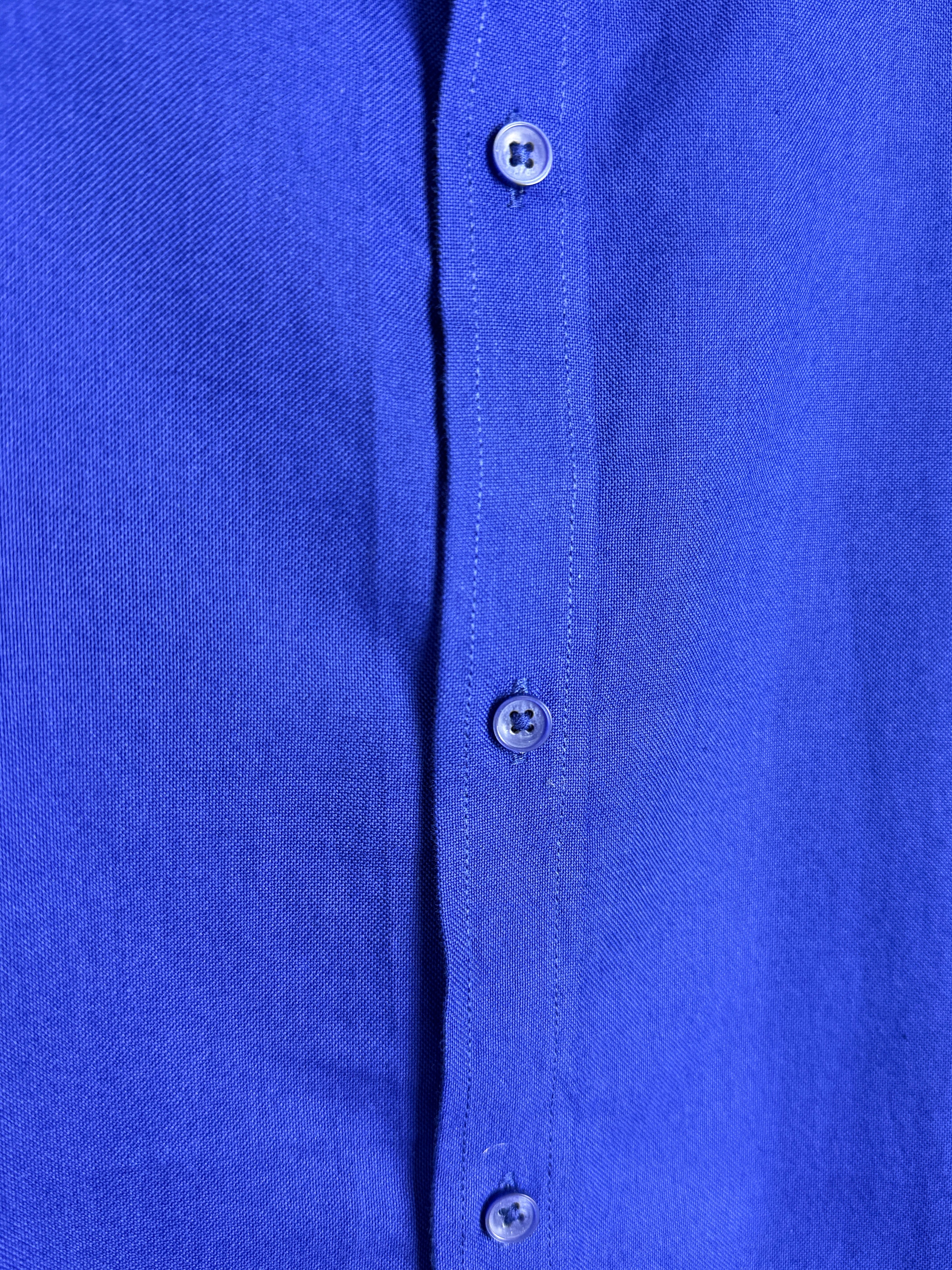 Ben Sherman Navy Shirt Pánská košile s dlouhým rukávem modrá L