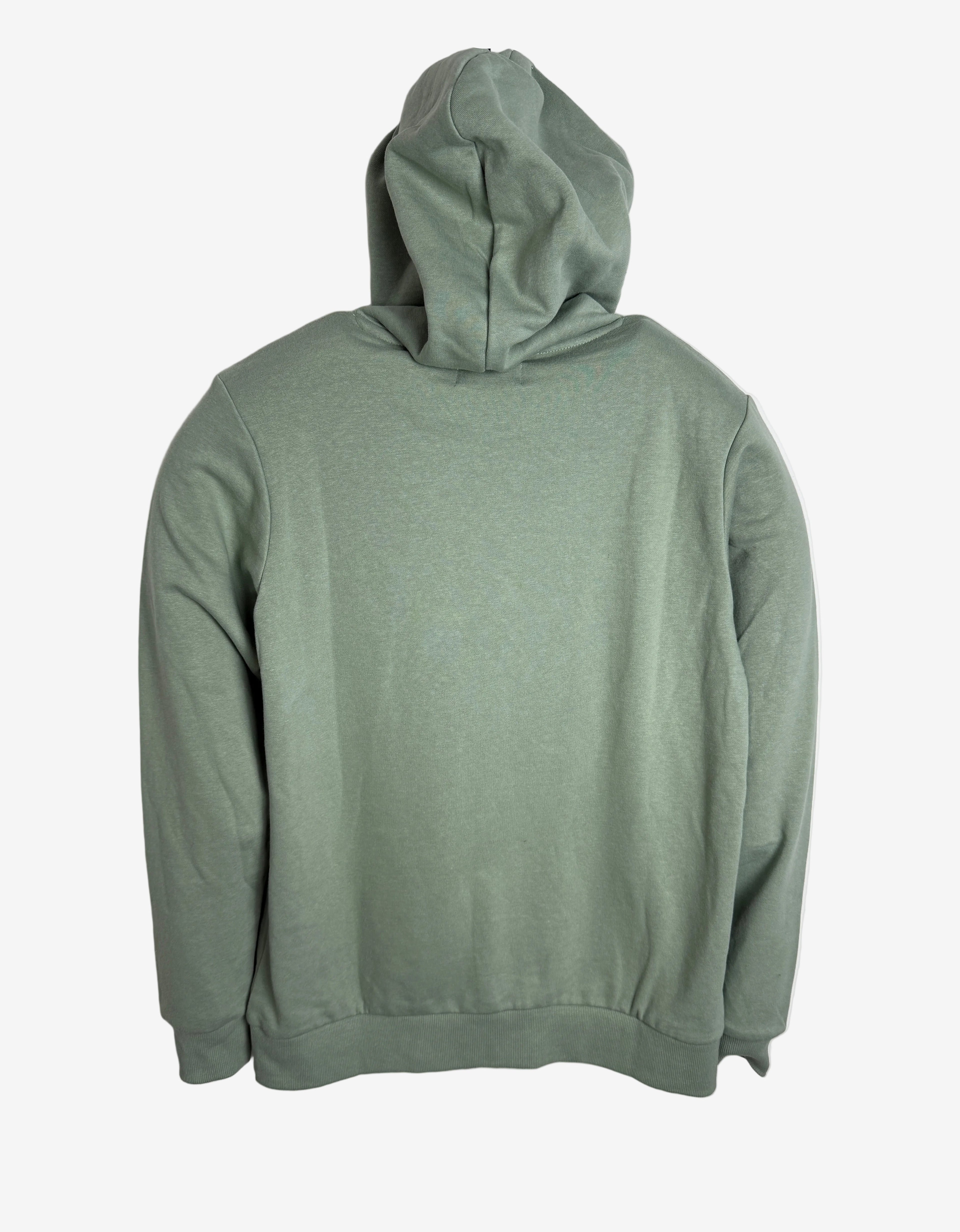 Jack & Jones Caleb Varsity Hoodie dětská mikina s kapucí - zelená 176