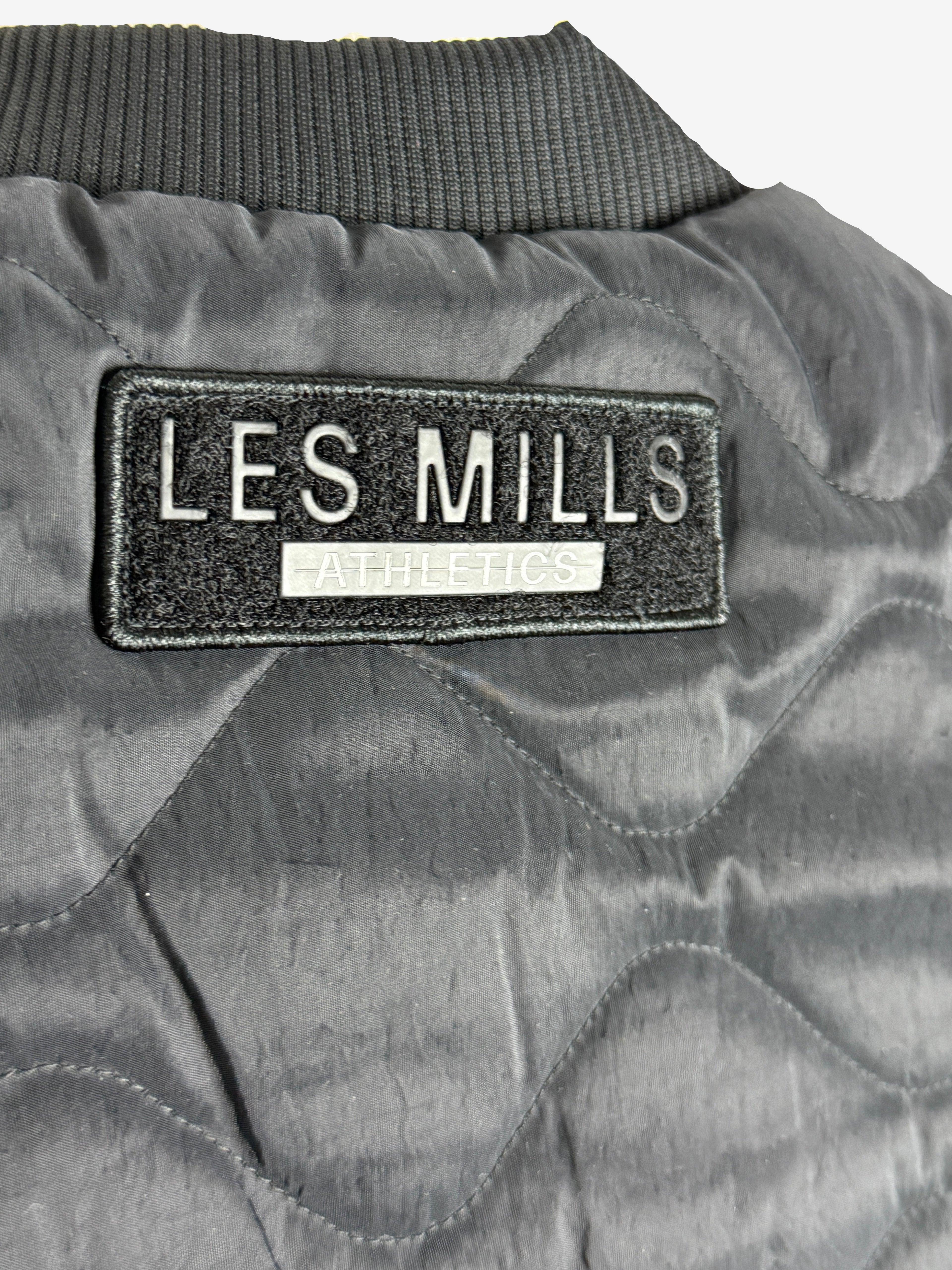 Reebok Les Mills Pánská Sportovní Bomber Bunda – Černá XS