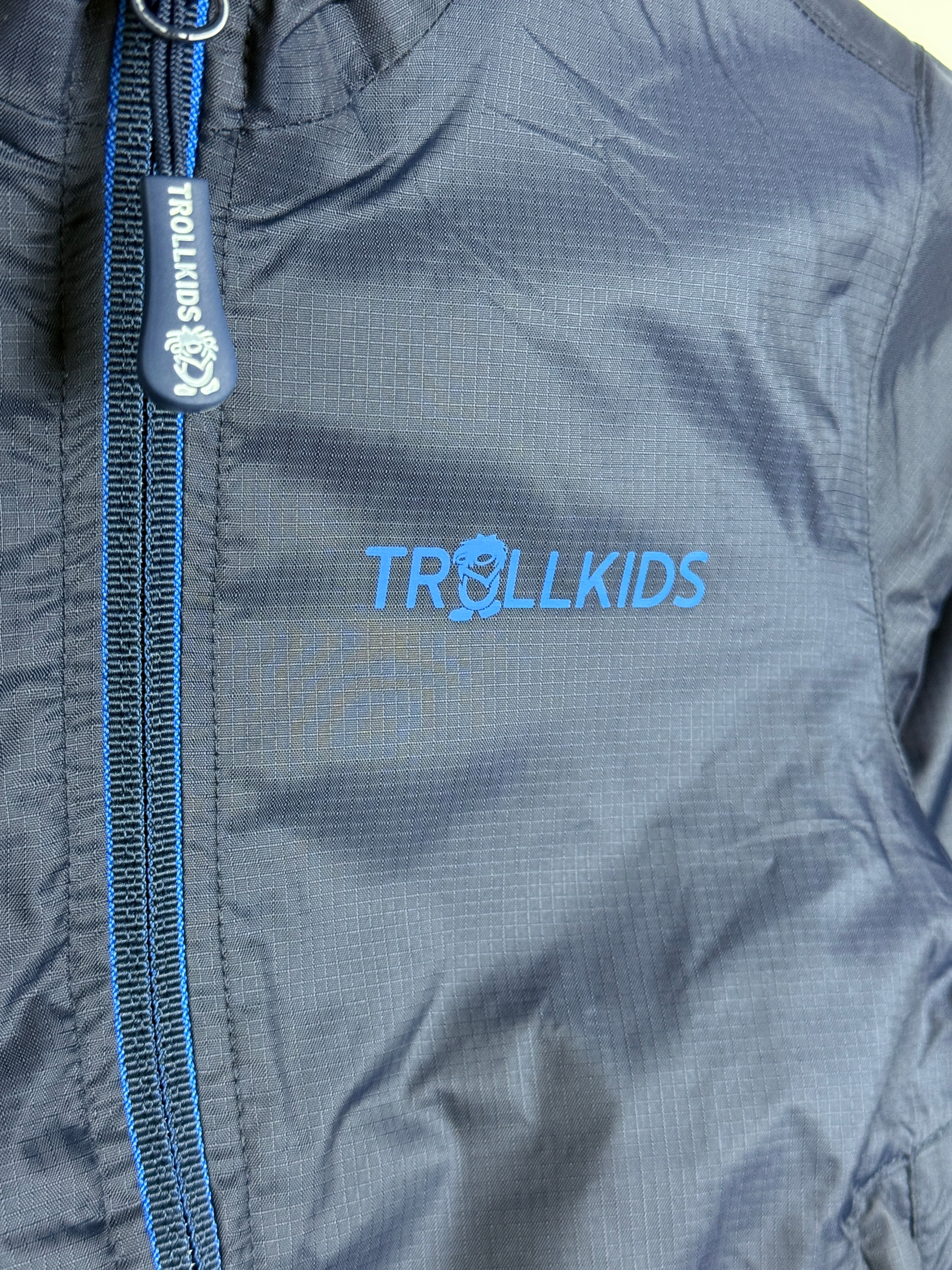 TrollKids Trolltunga Jacket Dětská lehká bunda - modrá 98-103cm / 3 roky