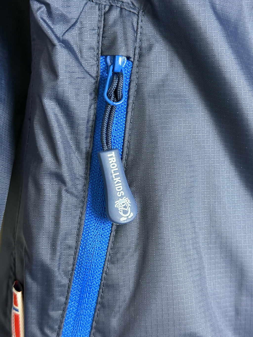 TrollKids Trolltunga Jacket Dětská lehká bunda - modrá 98-103cm / 3 roky