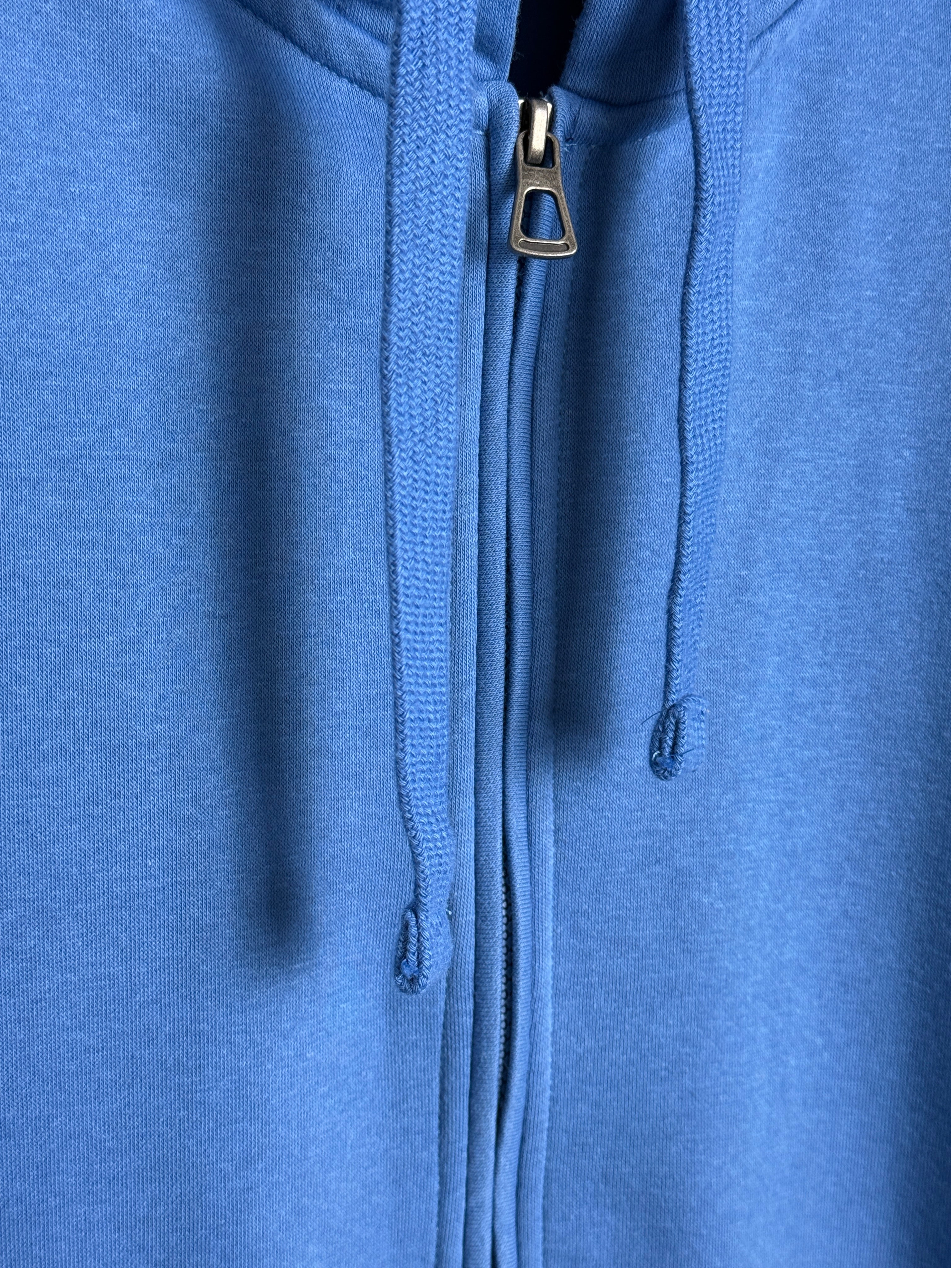 LRS Lerros Blue Hoodie Pánská mikina na zip - modrá M
