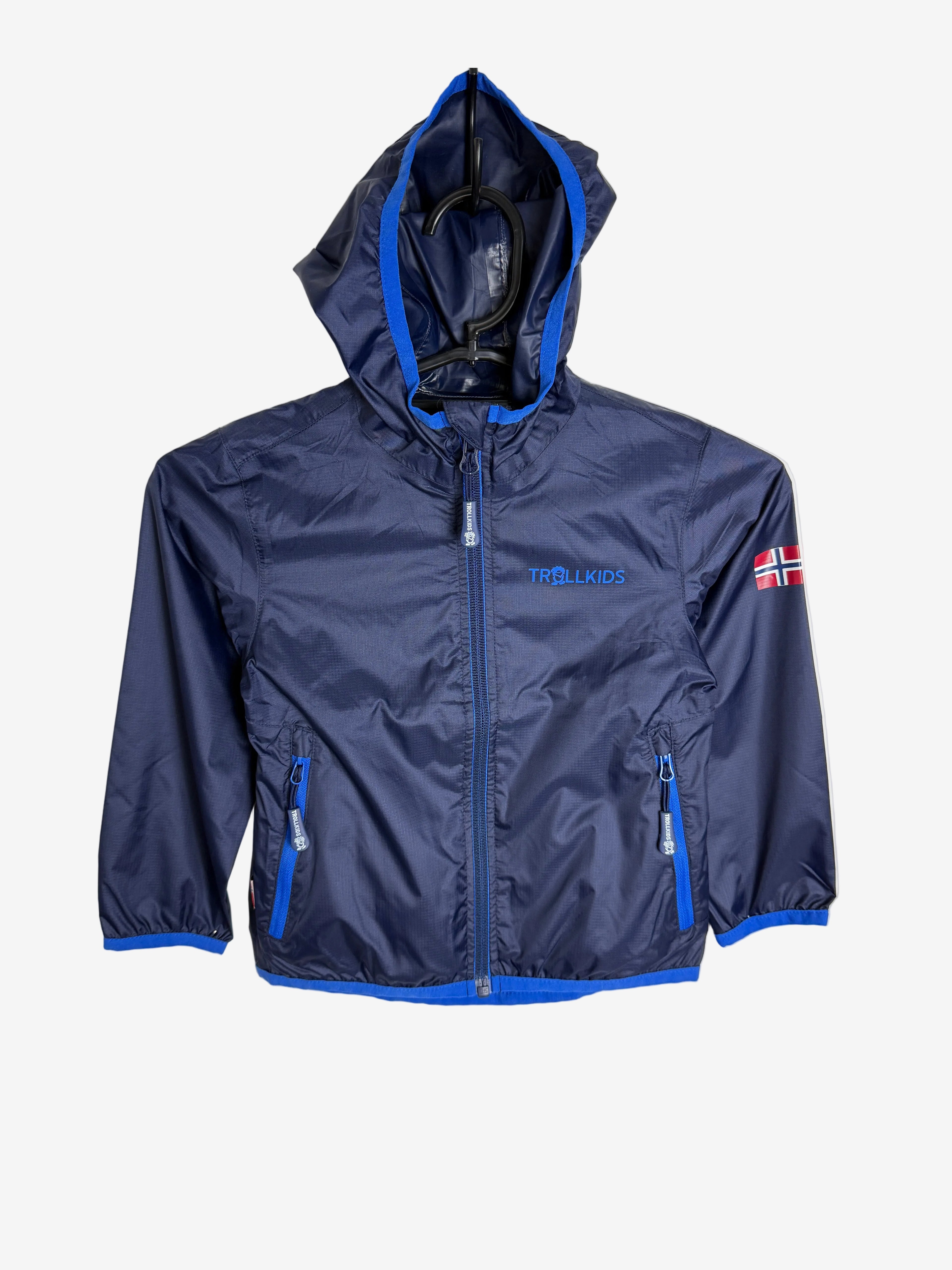 TrollKids Trolltunga Jacket Dětská lehká bunda - modrá 98-103cm / 3 roky