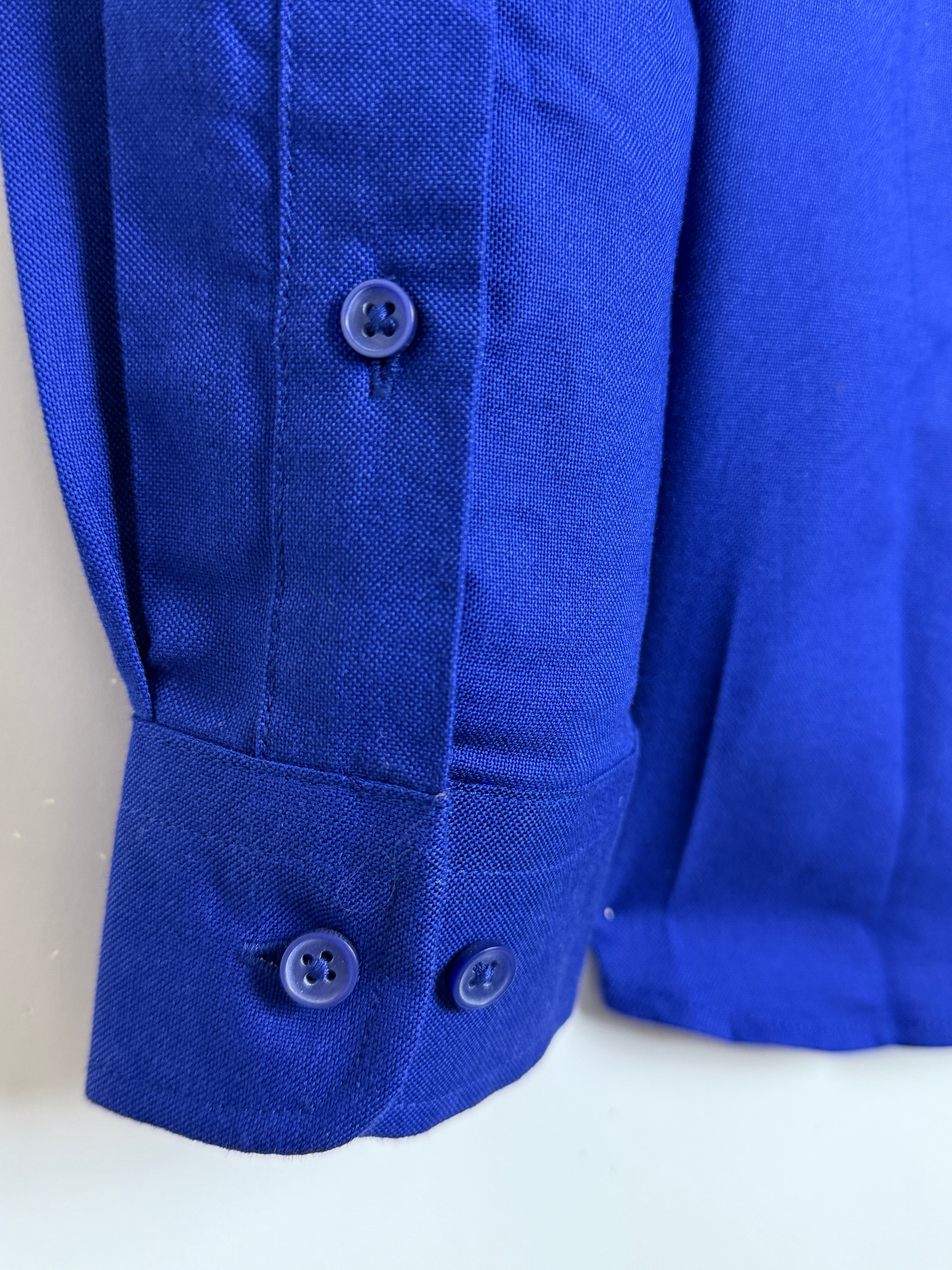 Ben Sherman Navy Shirt Pánská košile s dlouhým rukávem modrá L