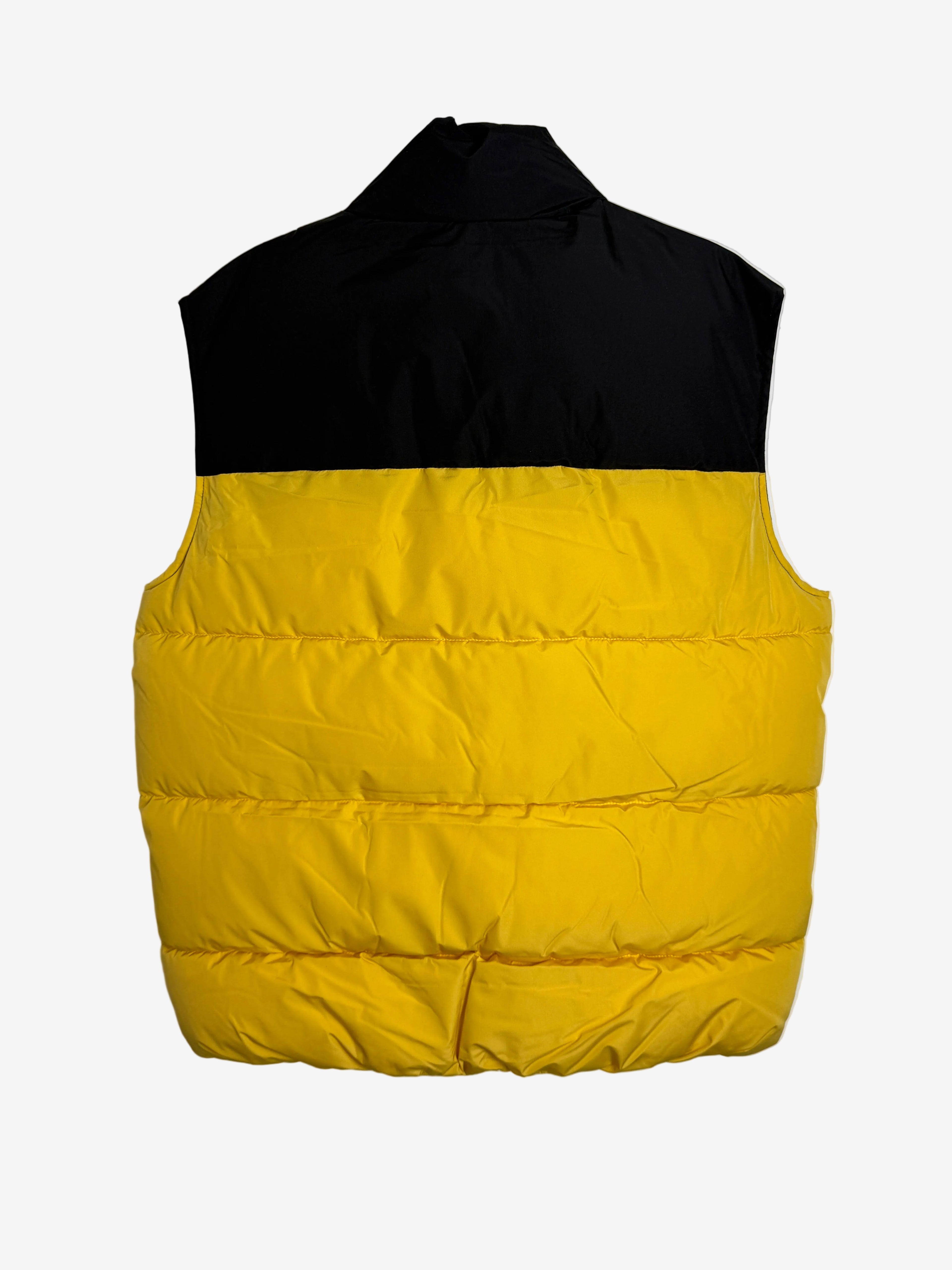 Only & Sons Onsmario Life Puffer Vest Pánská zimní vesta žlutá L