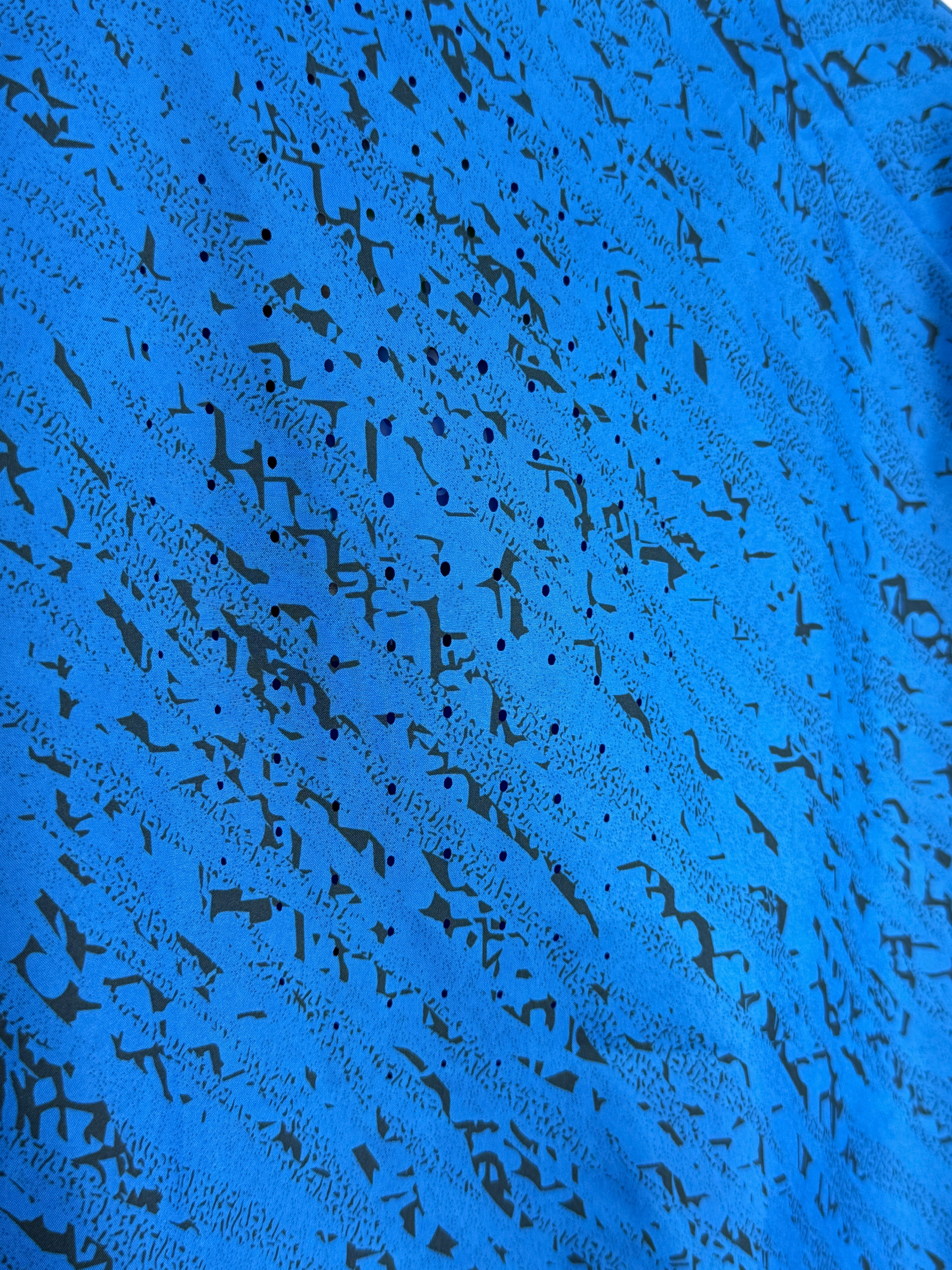 Odlo Essential Light Print Indigo - Pánská sportovní bunda - S