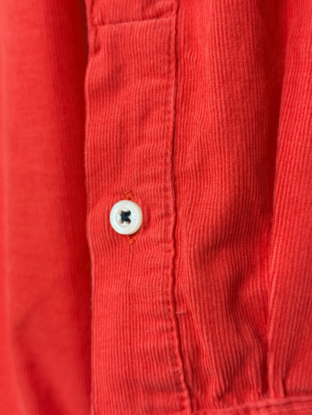 NZA New Zealand Auckland Pánská košile s texturou červená - M