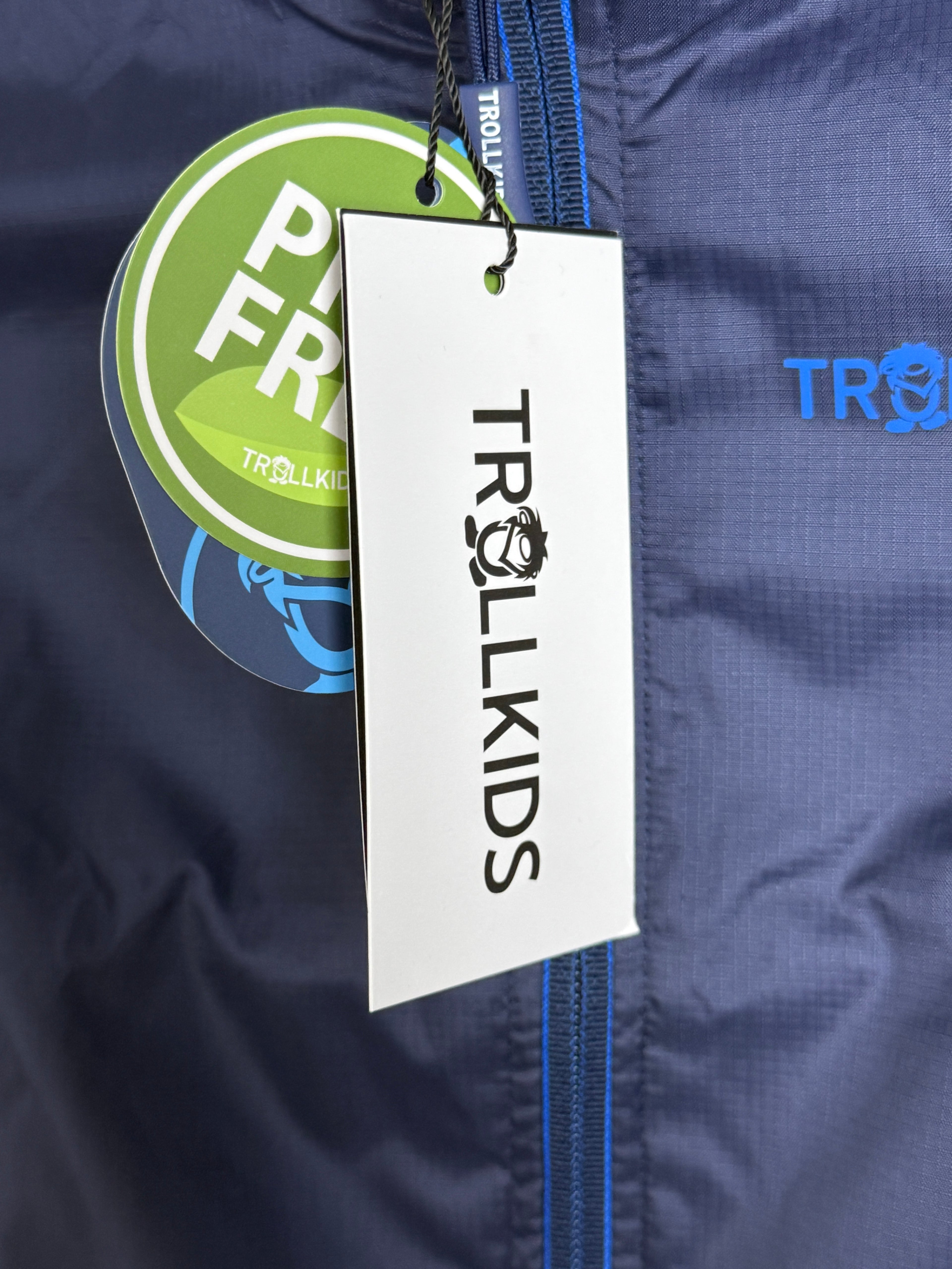 TrollKids Trolltunga Jacket Dětská lehká bunda - modrá 98-103cm / 3 roky