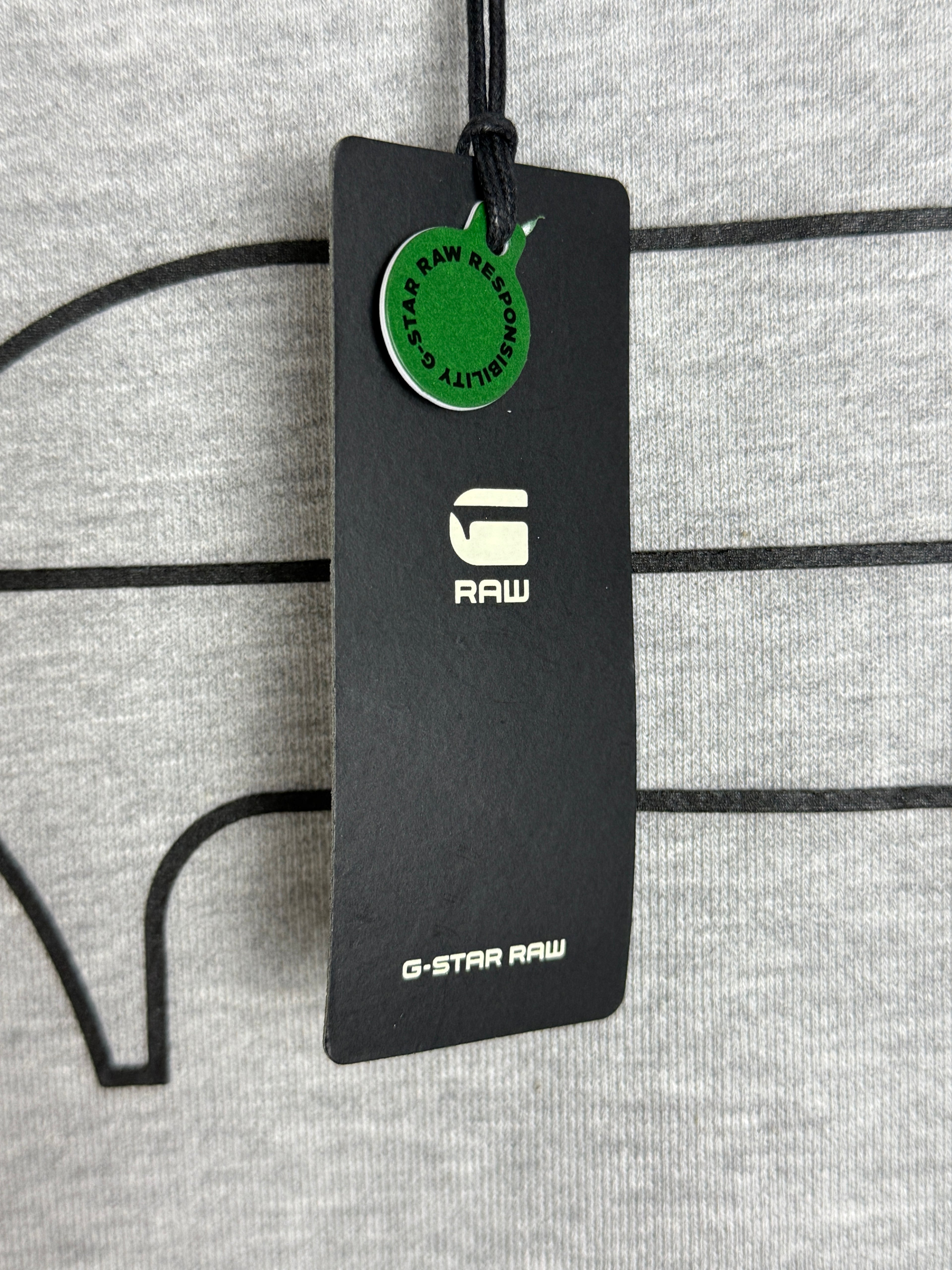 G-Star RAW Graphic Sherland Crew Pánská mikina šedá S