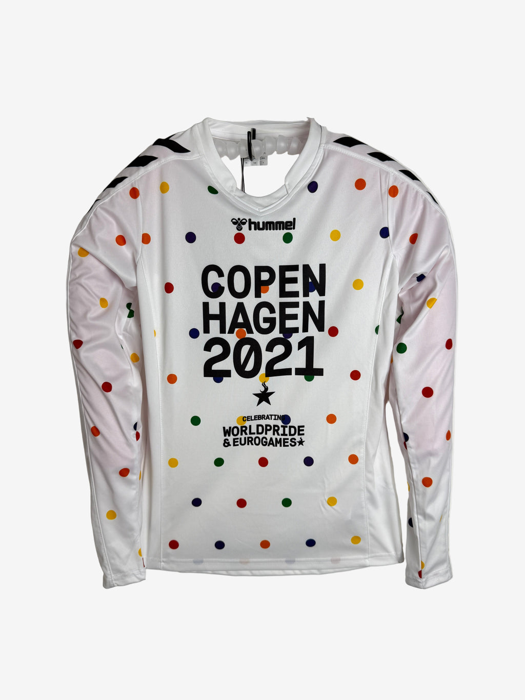 Hummel Copenhagen 21 Collector T-Shirt Pánské sportovní tričko s dlouhým rukávem - bílé XS