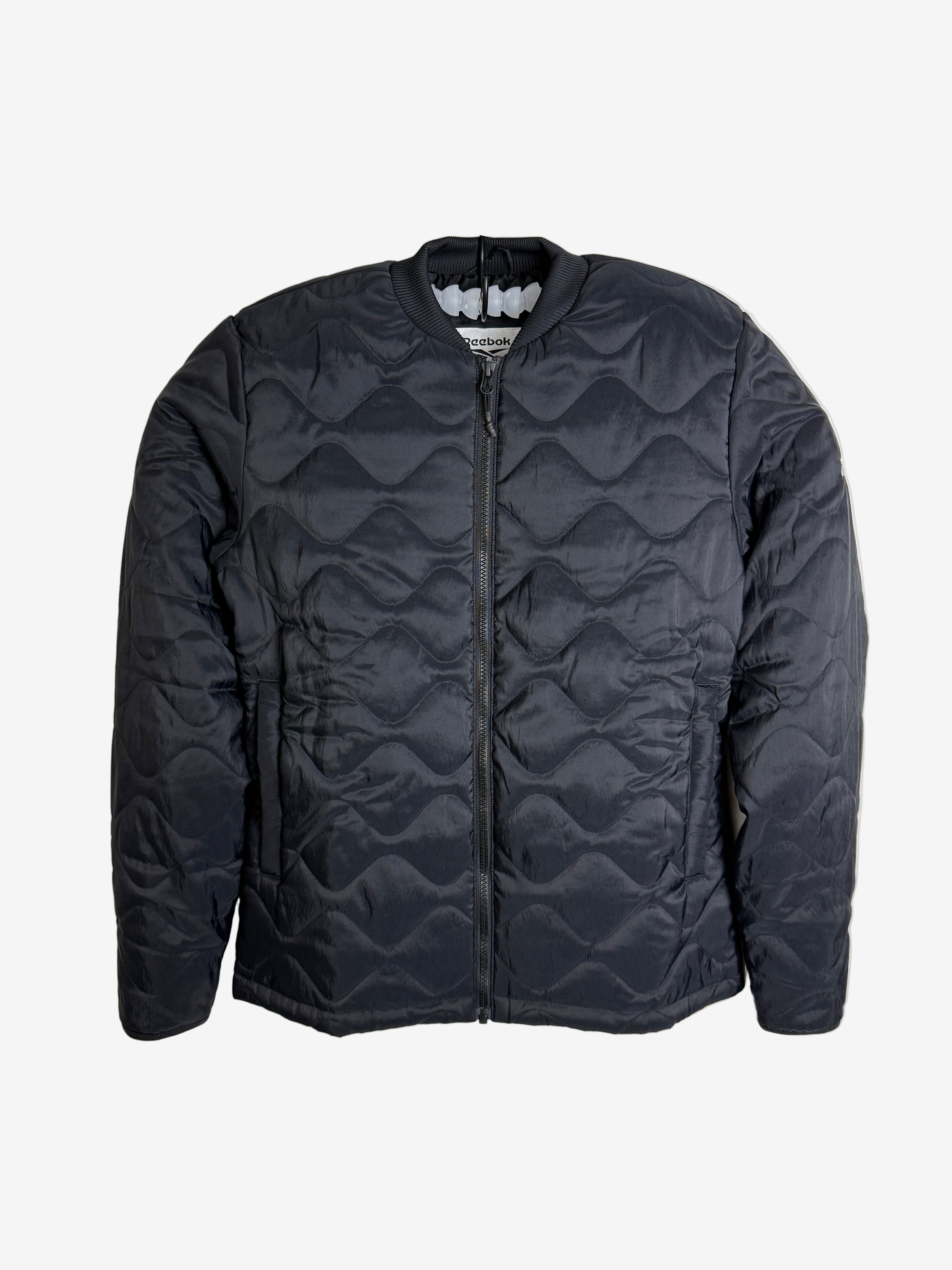 Reebok Les Mills Pánská Sportovní Bomber Bunda – Černá XS