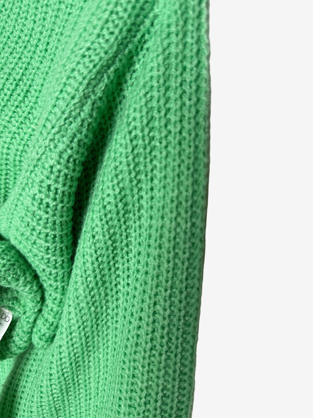 Even&Odd Crop Pullover Turtleneck Dámský svetr rolák - zelený M