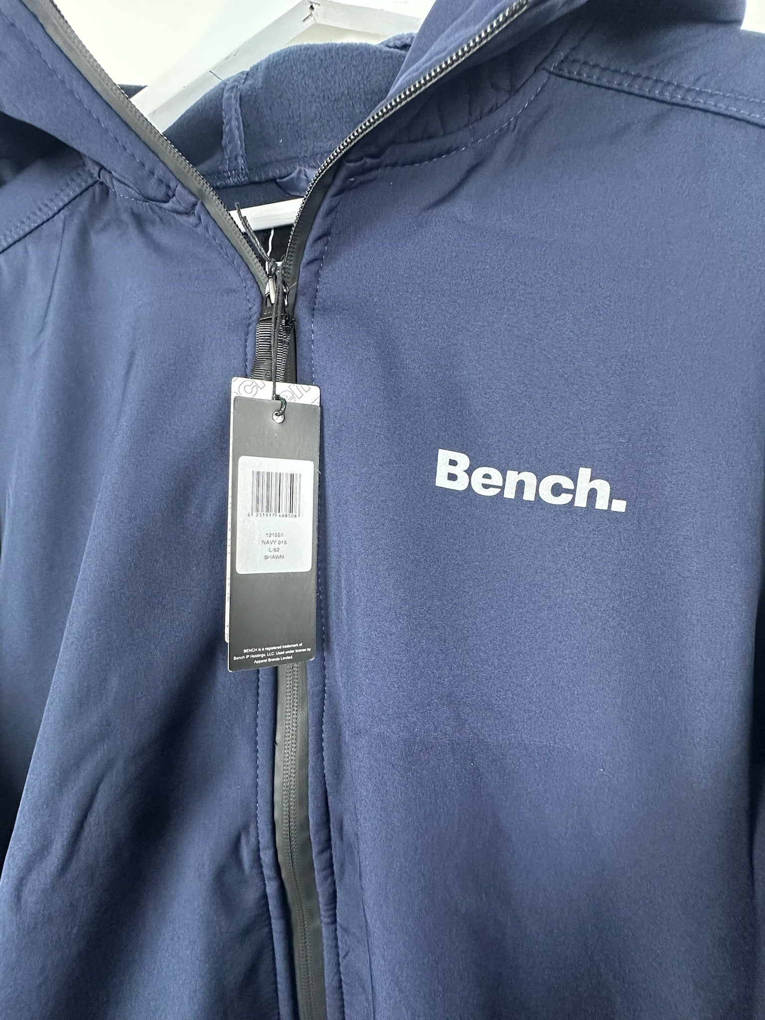 Bench Shawn Softshell Jacket - Pánská sportovní bunda modrá - L
