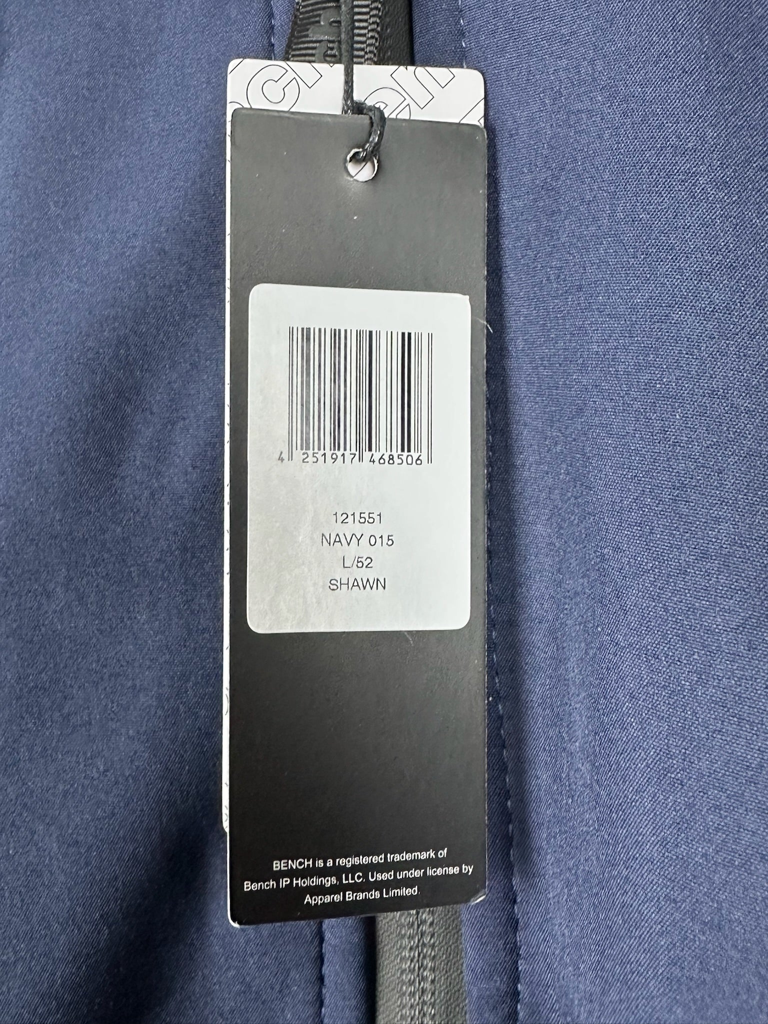 Bench Shawn Softshell Jacket - Pánská sportovní bunda modrá - L