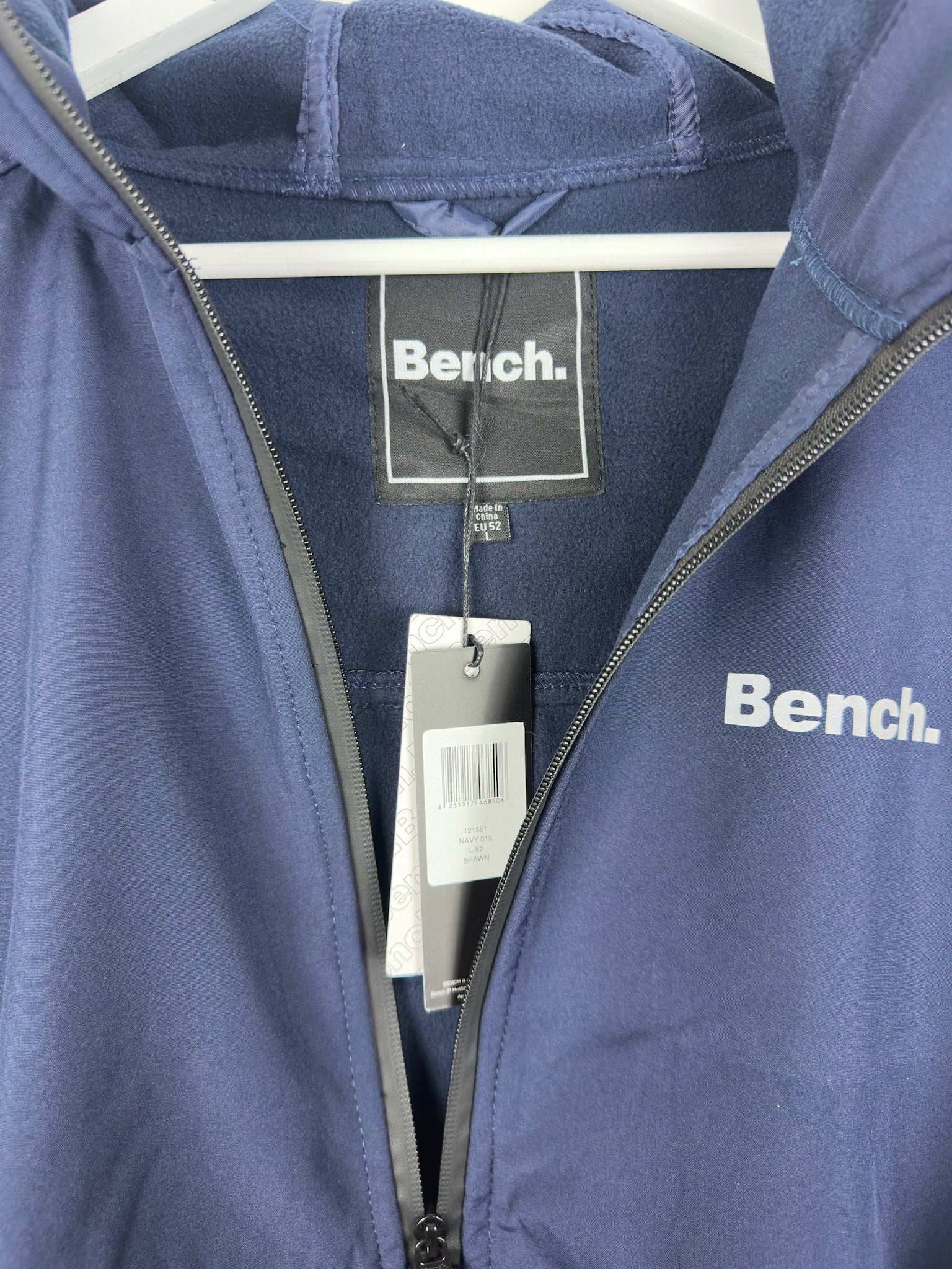 Bench Shawn Softshell Jacket - Pánská sportovní bunda modrá - L